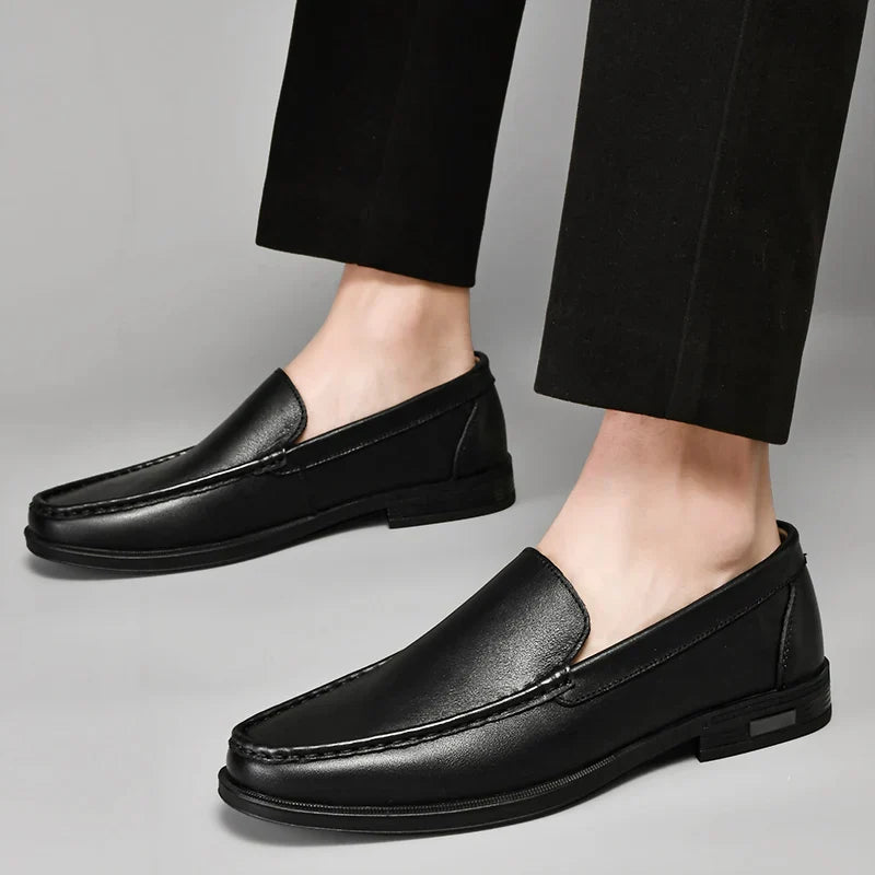 WESTON CLASSIC LEATHER LOAFERS