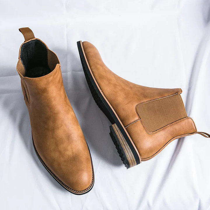 MARKSEN CHELSEA LEATHER BOOTS