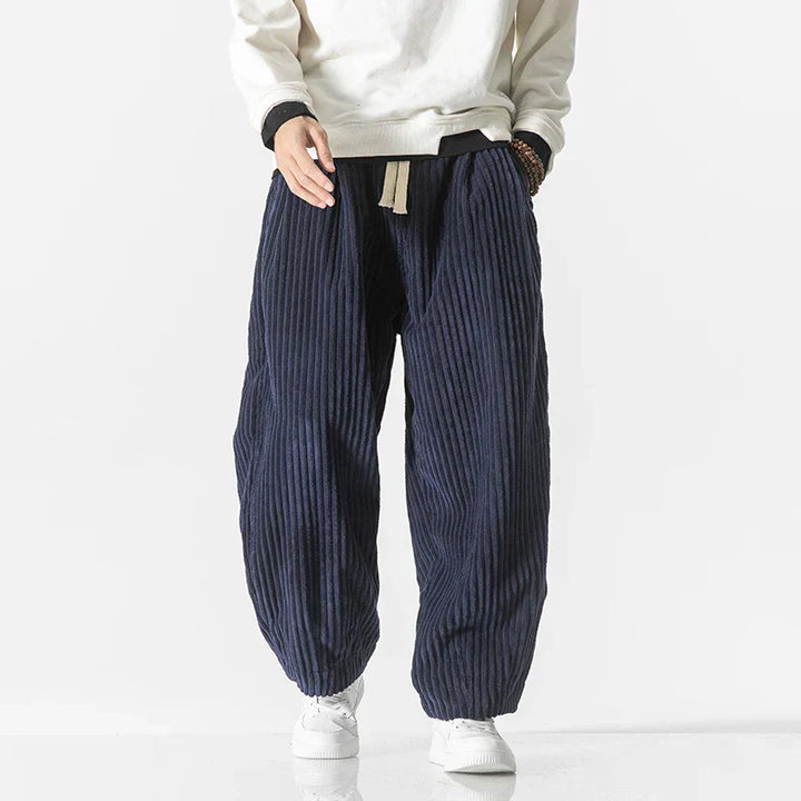 Plaid Poplin Sweatpants