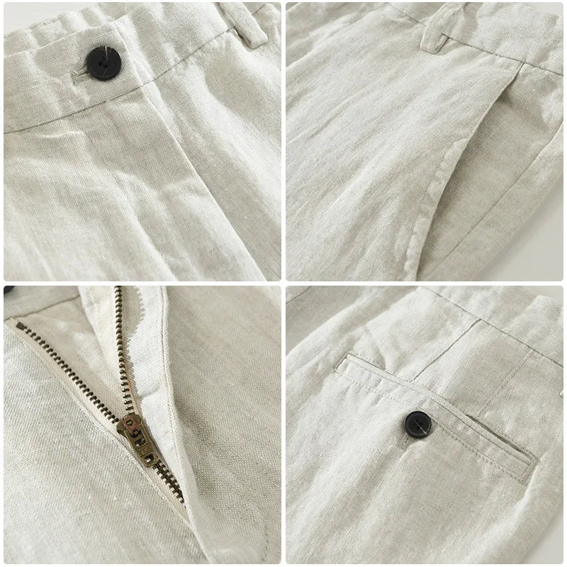 RIVIERA LINEN TROUSERS