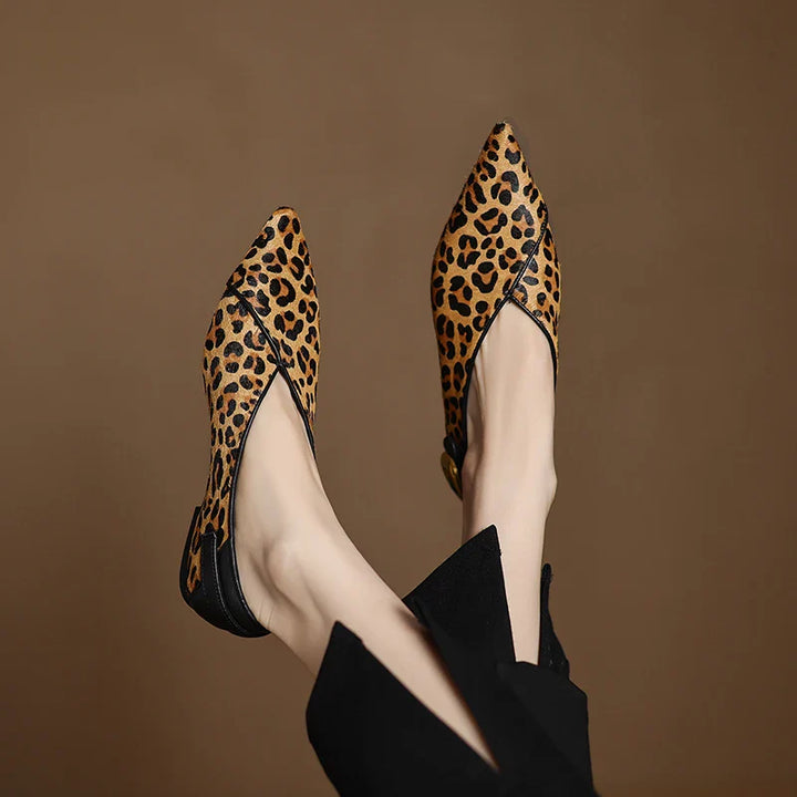 SAVANNAH LEATHER FLATS