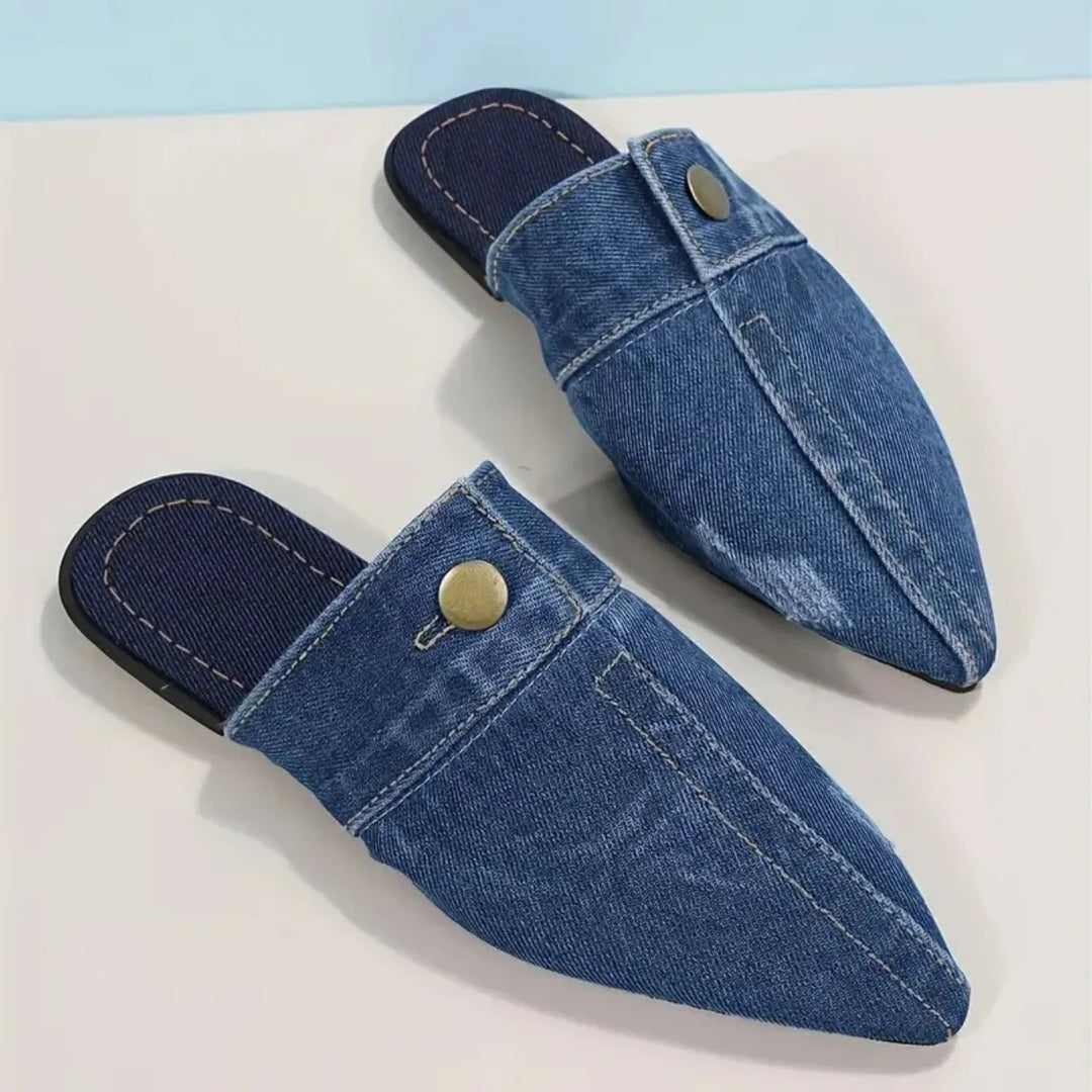 ARLA DENIM MULES