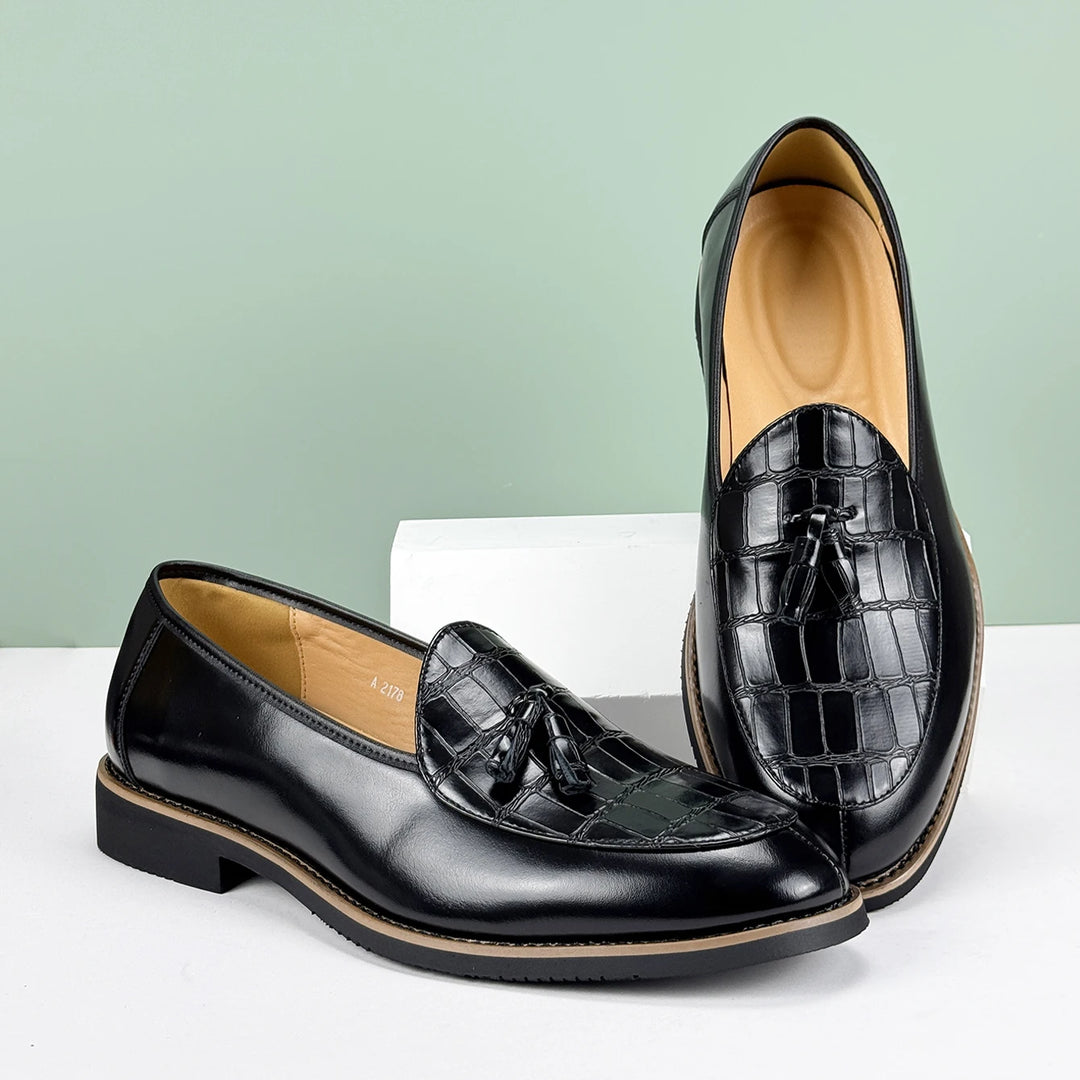 VARESE CROC LOAFERS