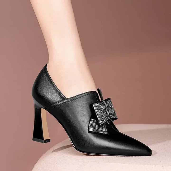NOIR BELLE HEELS