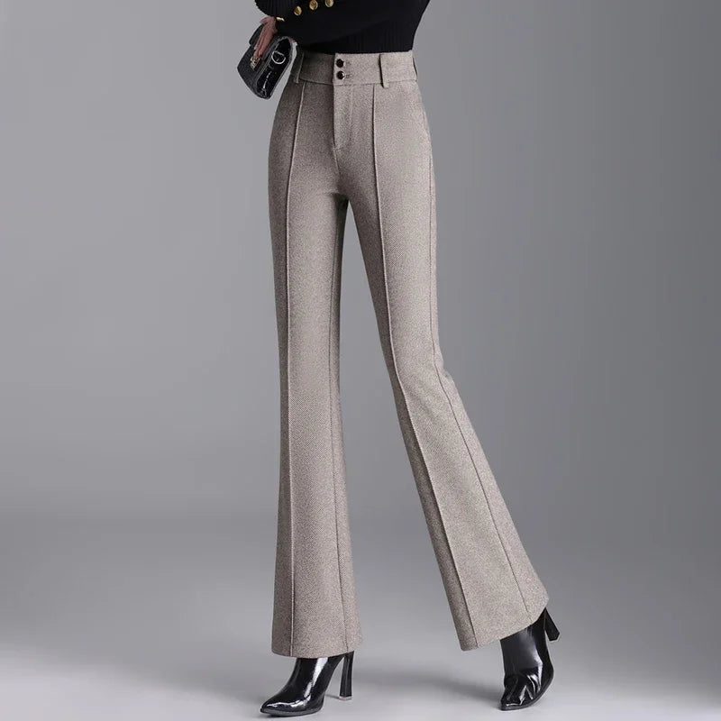 VERRA HIGH-WAIST FLARE PANTS