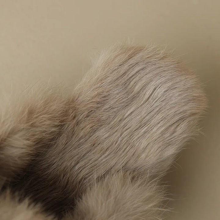 RIVIERA SUEDE FUR MULES