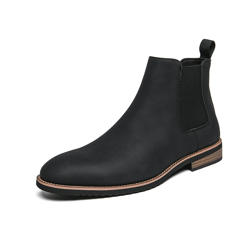 MARKSEN CHELSEA LEATHER BOOTS
