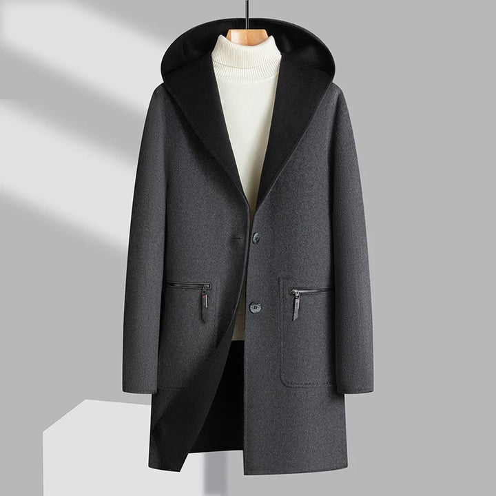 Armitage Reversible Wool Blend Topcoat