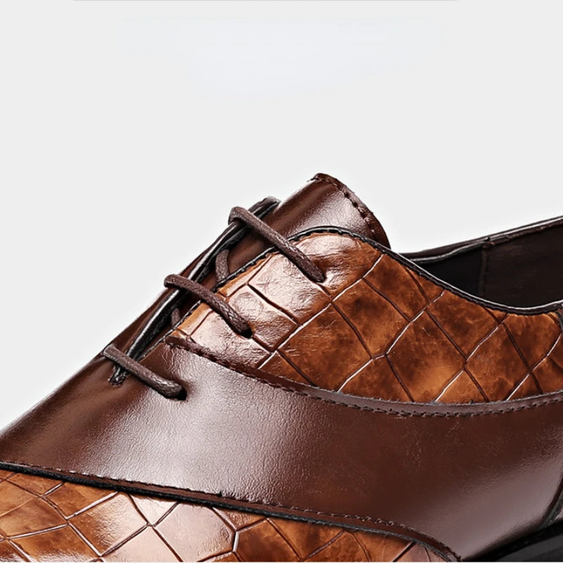 SULLIVAN POINTED LEATHER SHOES