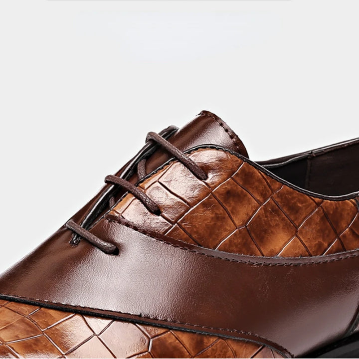 SULLIVAN POINTED LEATHER SHOES