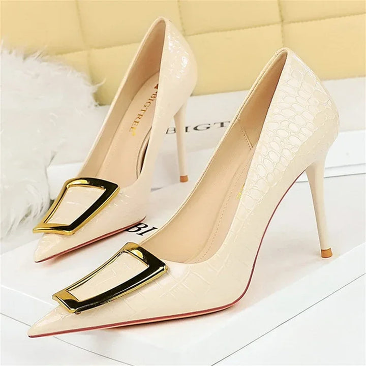 AURORA POINTED HIGH HEELS