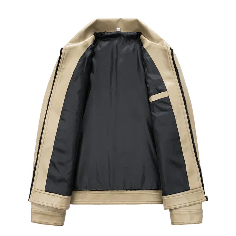 AURELIO TAN BOMBER JACKET