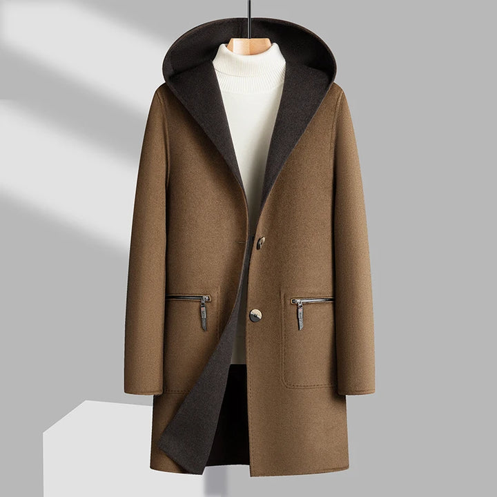 Armitage Reversible Wool Blend Topcoat