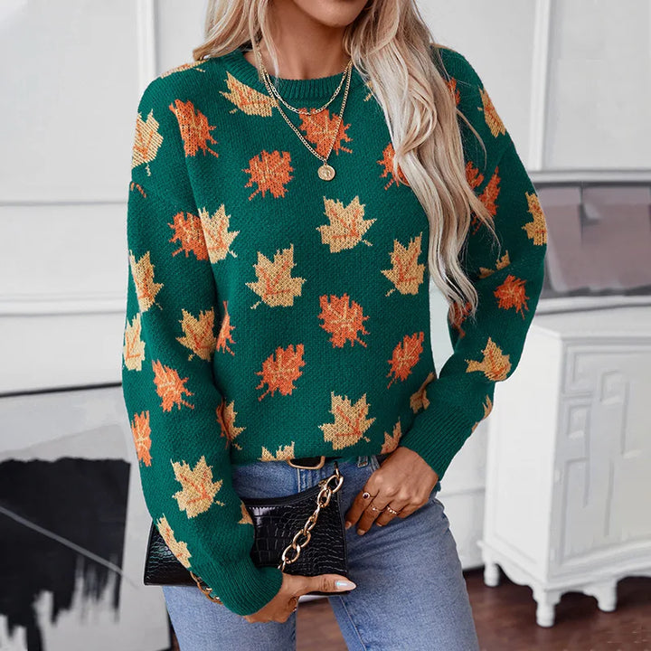 VERA MAPLE KNIT SWEATER