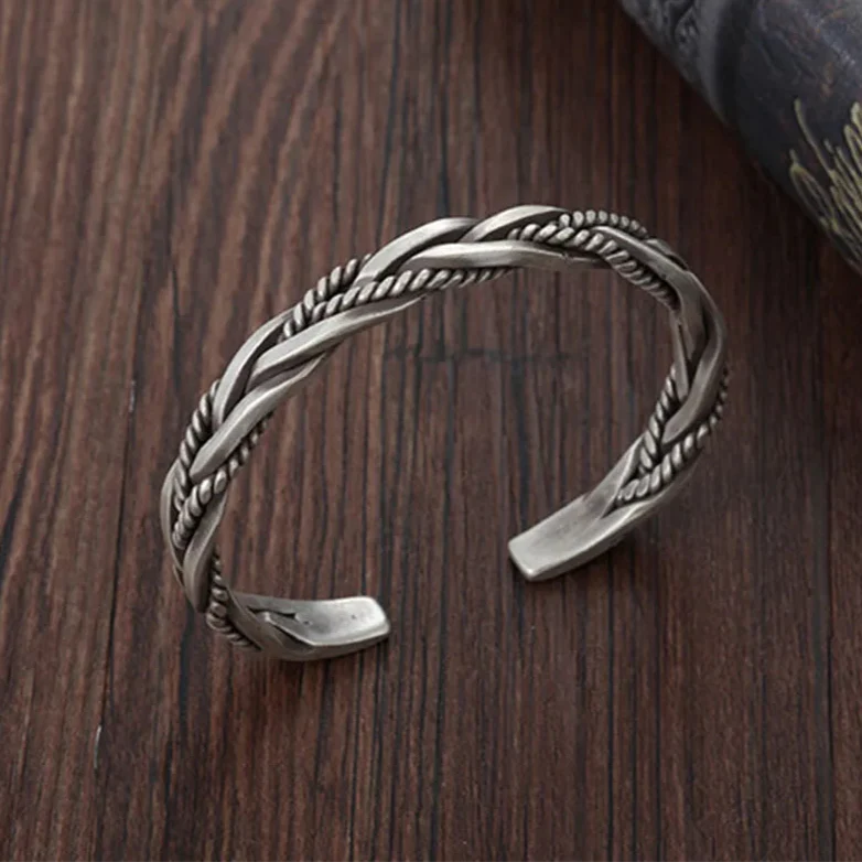 BENNETT SILVER CUFF BRACELET