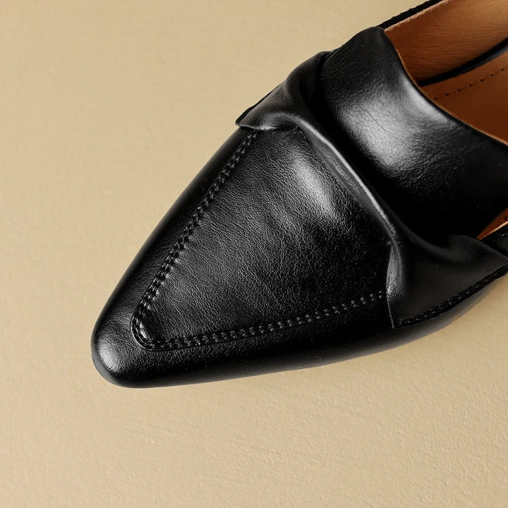 RIVIERA CLASSIC LEATHER MULES