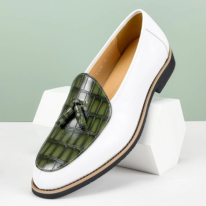 VARESE CROC LOAFERS
