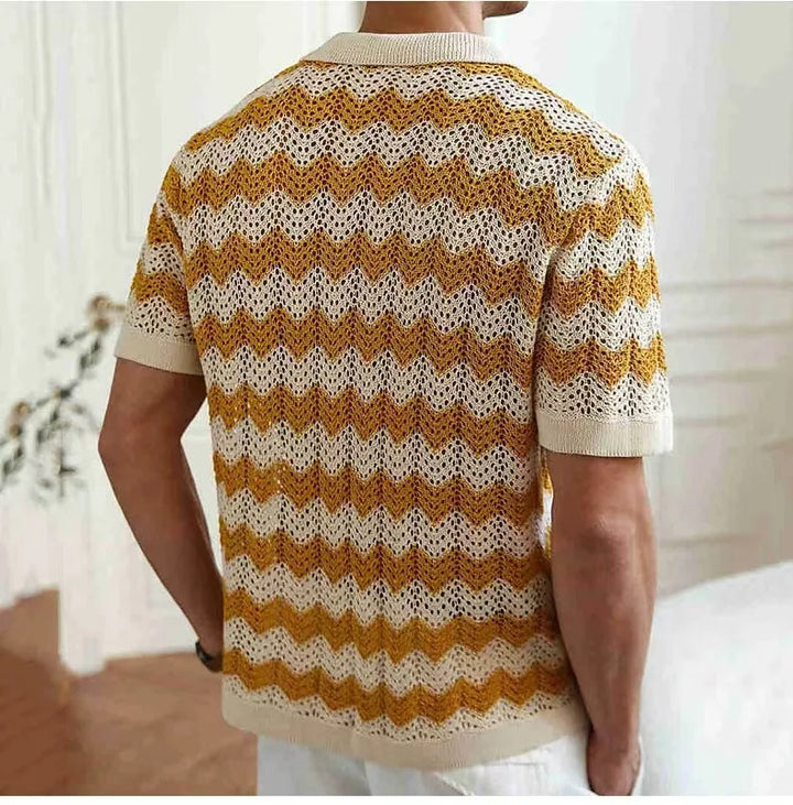 RIVIERA WAVE KNIT SHIRT