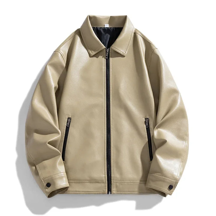 AURELIO TAN BOMBER JACKET