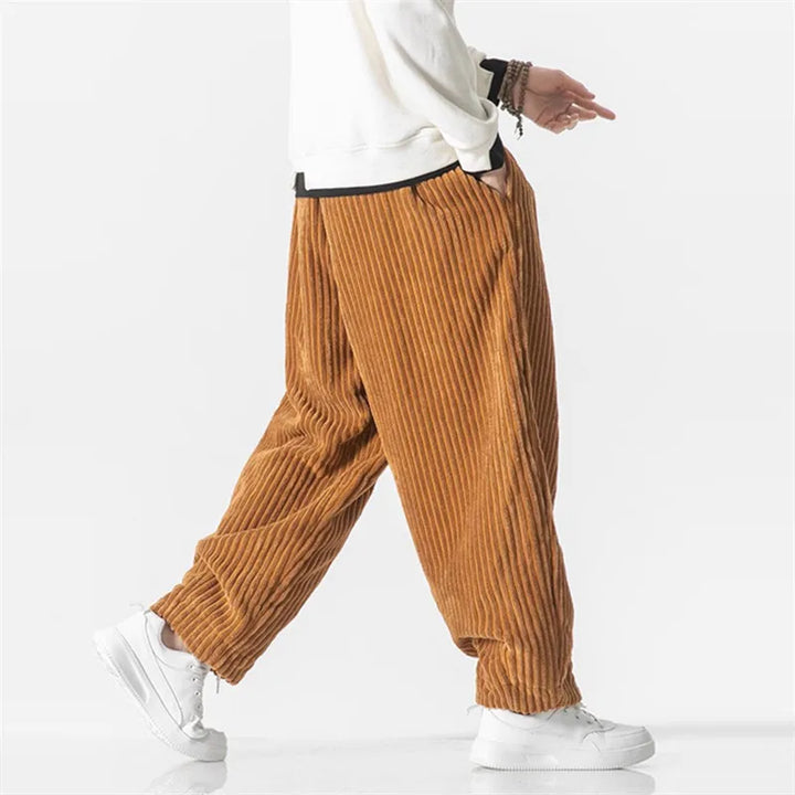 Plaid Poplin Sweatpants