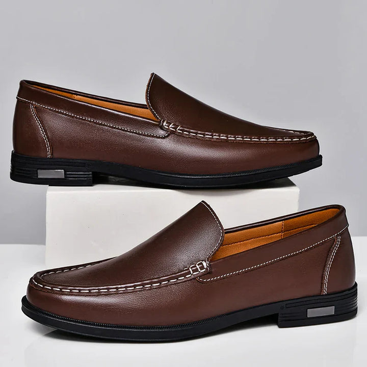 WESTON CLASSIC LEATHER LOAFERS