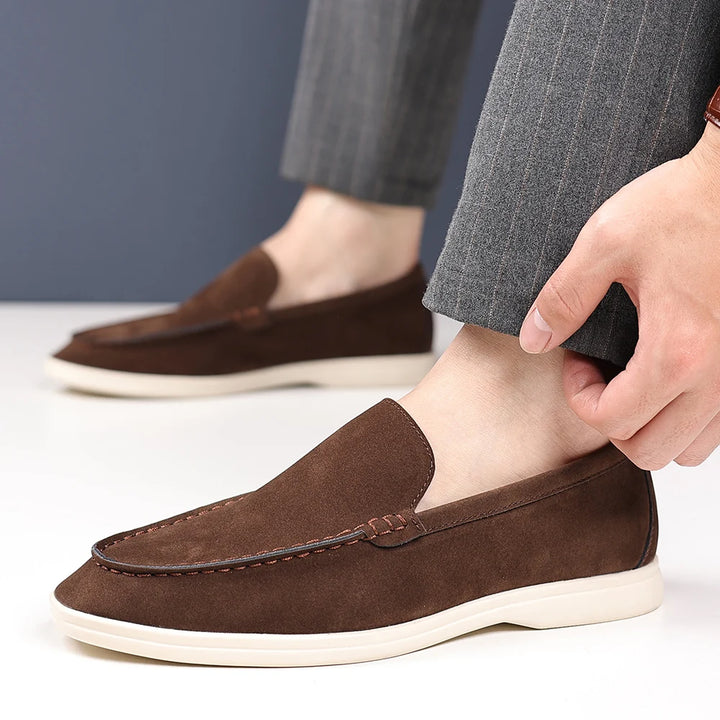 STEFANI SUEDE LOAFERS