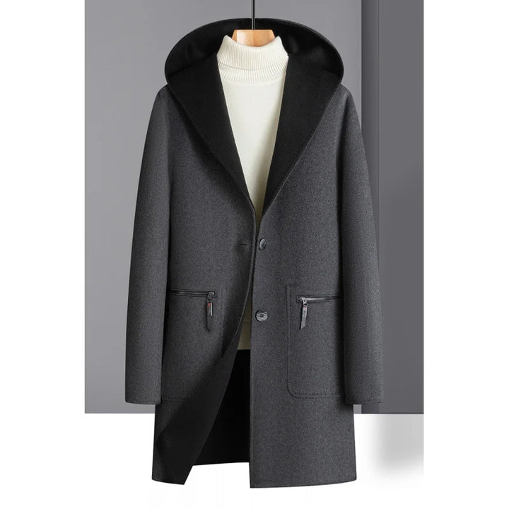 Armitage Reversible Wool Blend Topcoat