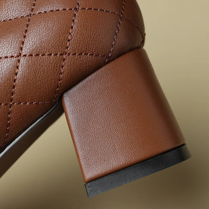 ELIZABETH BLOCK HEELS