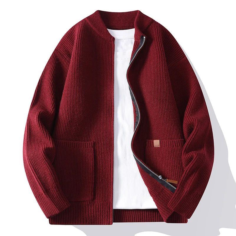 HENLEY MERINO FLEECE JACKET