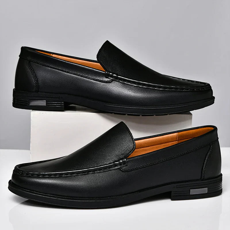 WESTON CLASSIC LEATHER LOAFERS