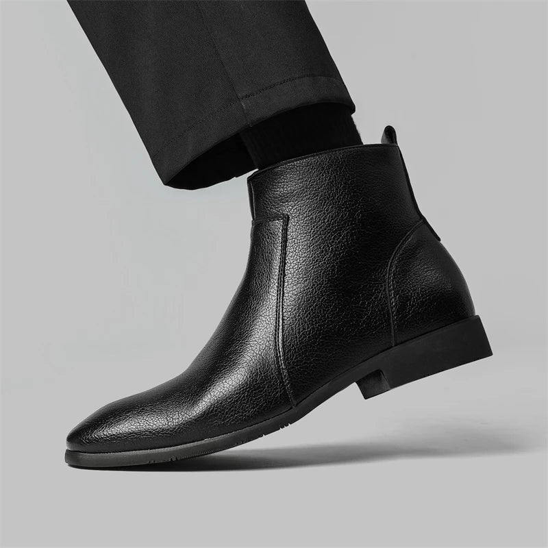CAMILLERI ANKLE WINGTIP BOOT