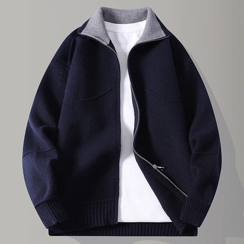 BERNARD ZIP CARDIGAN