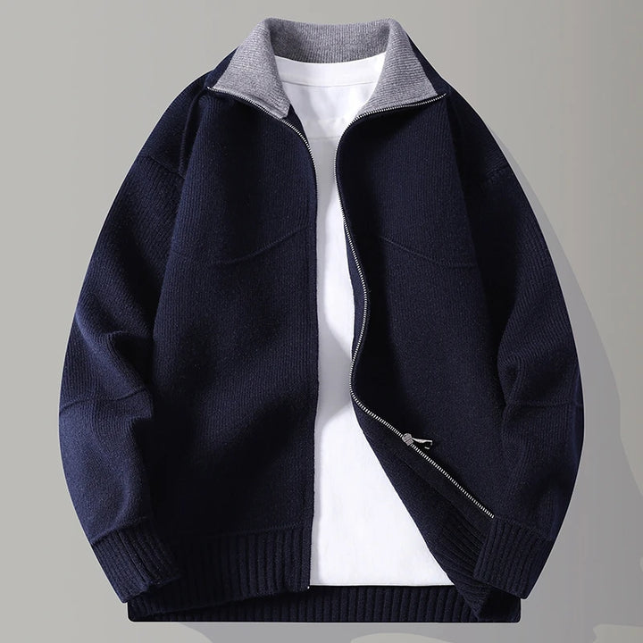 BERNARD ZIP CARDIGAN