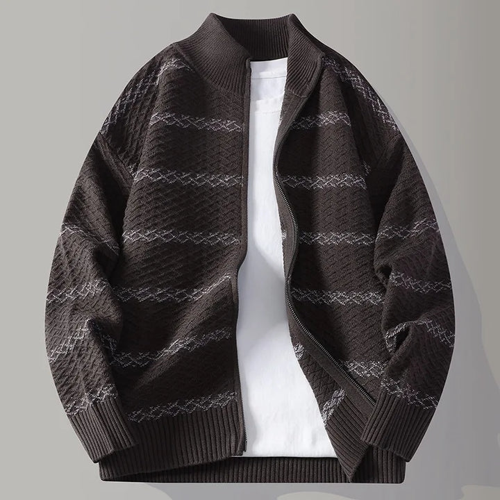 HUDSON ZIP-UP CARDIGAN