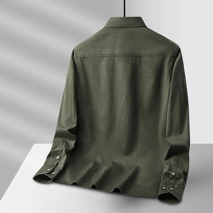 LEVARO COTTON OVER SHIRT
