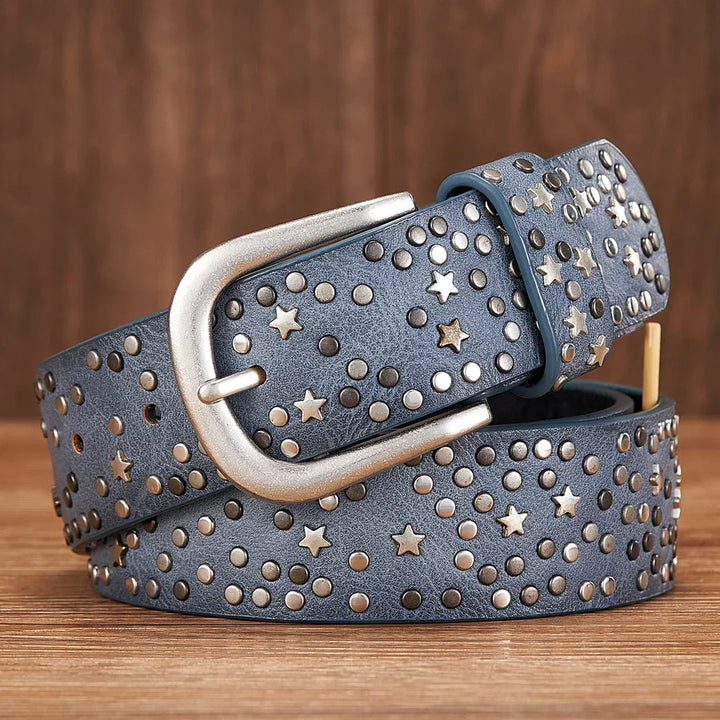 SIERRA STAR-STUDDED BELT