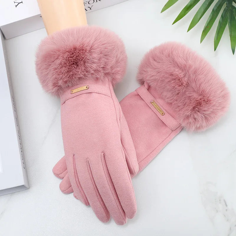 VICTROIA SIBERIAN FUR GLOVES