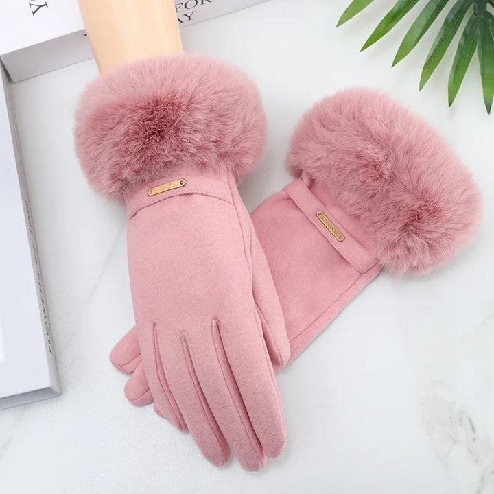VICTROIA SIBERIAN FUR GLOVES