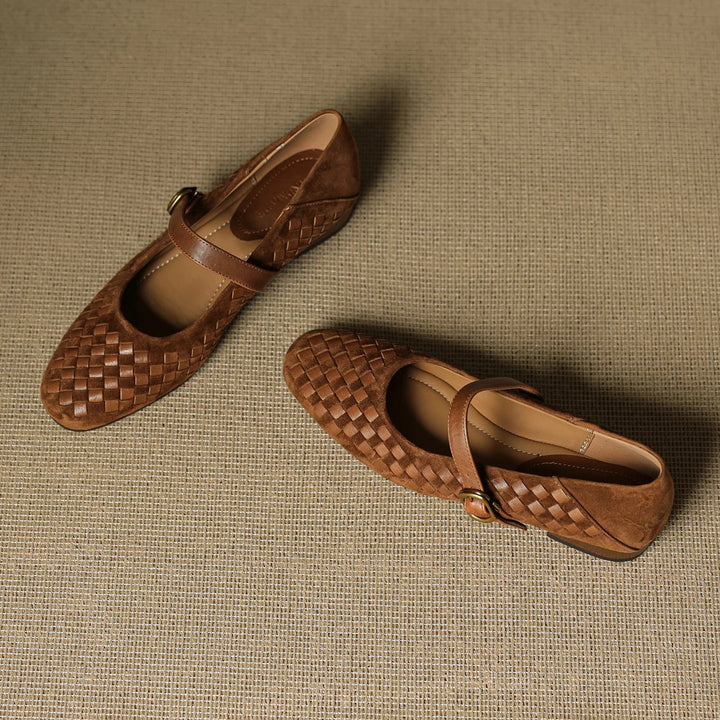 SIERRA GENUINE LEATHER FLATS