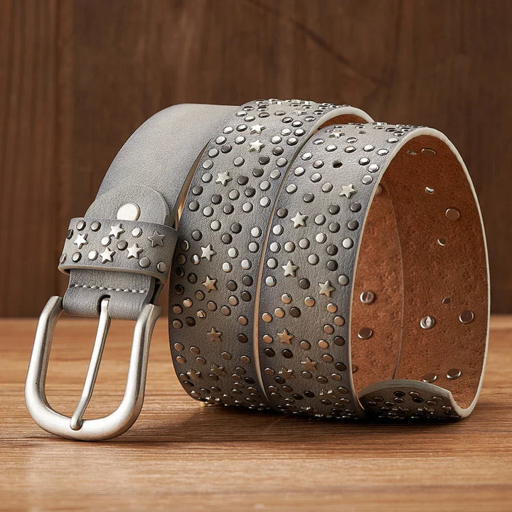 SIERRA STAR-STUDDED BELT