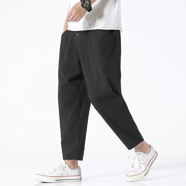 CITY TAPERED COTTON PANT