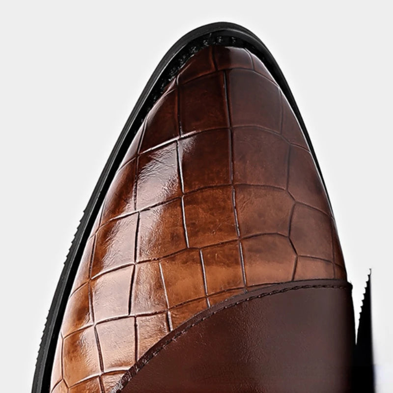 SULLIVAN POINTED LEATHER SHOES