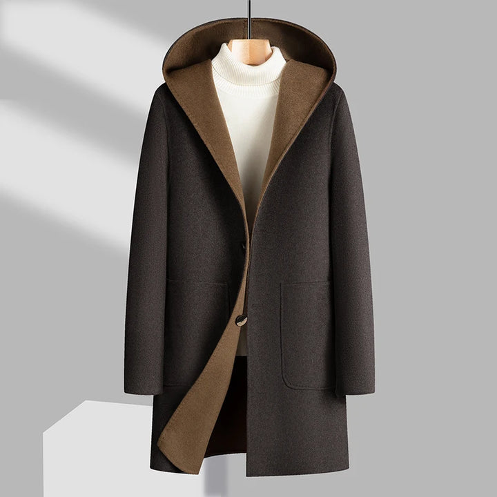 Armitage Reversible Wool Blend Topcoat