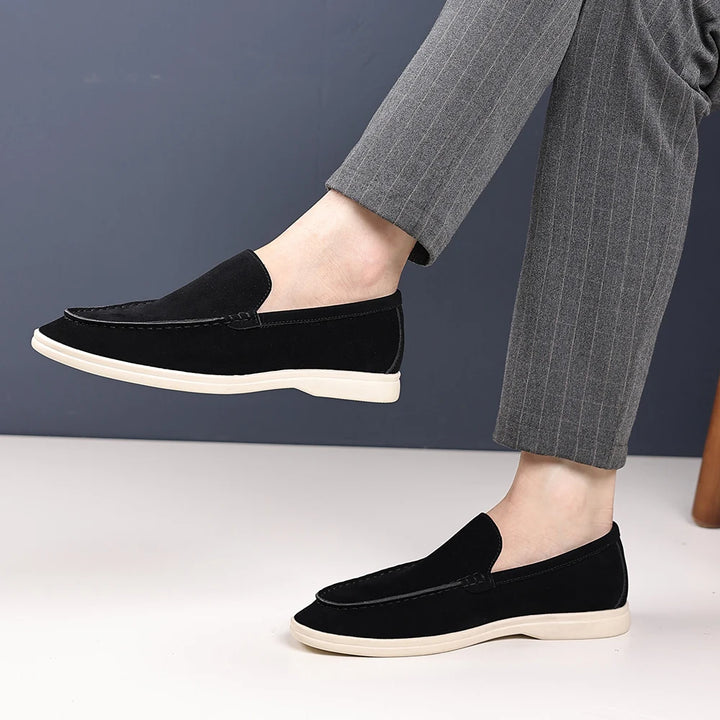 STEFANI SUEDE LOAFERS