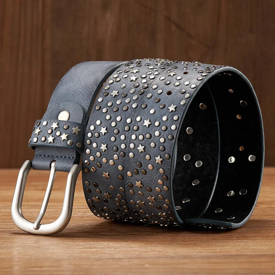 SIERRA STAR-STUDDED BELT