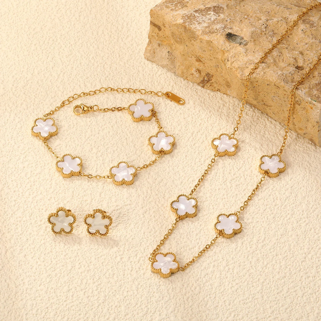 CELESTE FLORAL JEWELRY SET