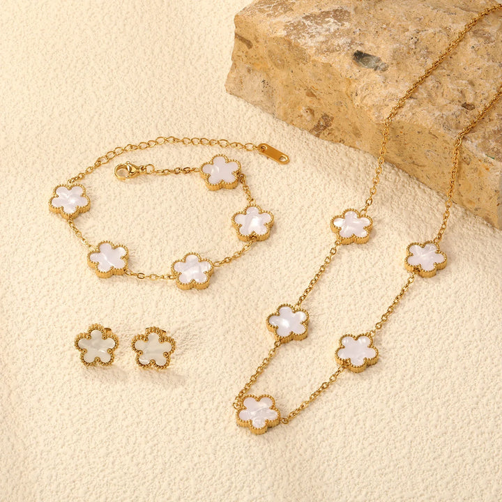 CELESTE FLORAL JEWELRY SET