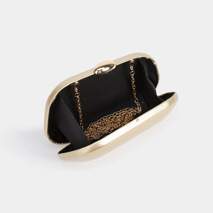 QUINN SIGNATURE LEATHER CLUTH