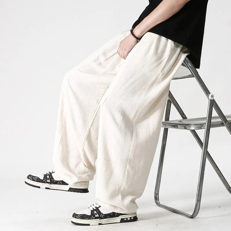 URBAN BREEZE LINEN PANTS