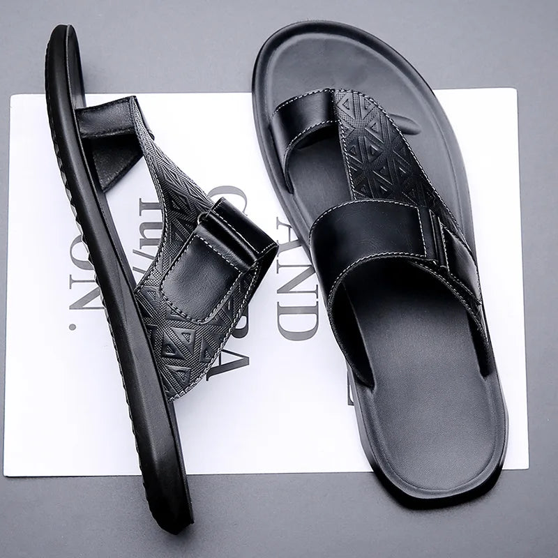 TERRANO LEATHER SANDALS